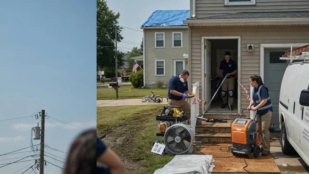 Water Damage Repair in Blue Springs, MS near me